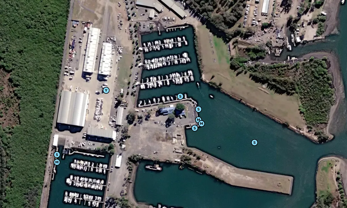 Satelite image of Horizon Shores Marina