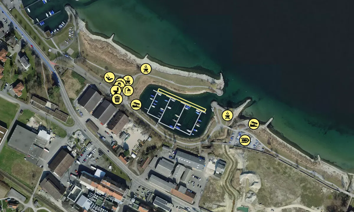 Satelite image of Horn - Hafen West
