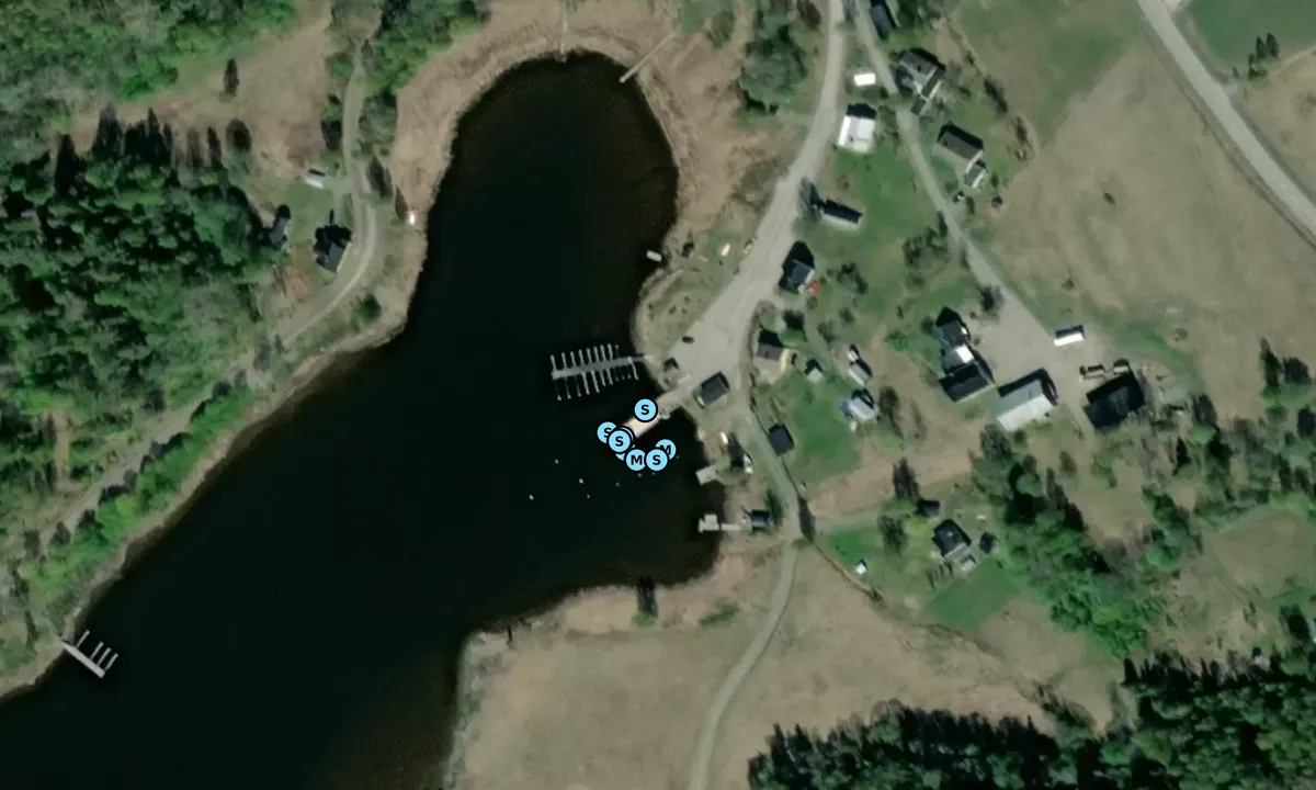 Satelite image of Hornö Brygga