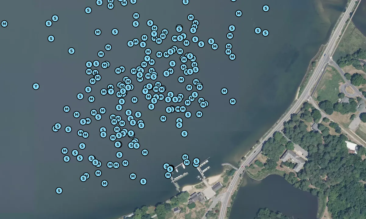 Satelite image of Horseshoe Bend - 1