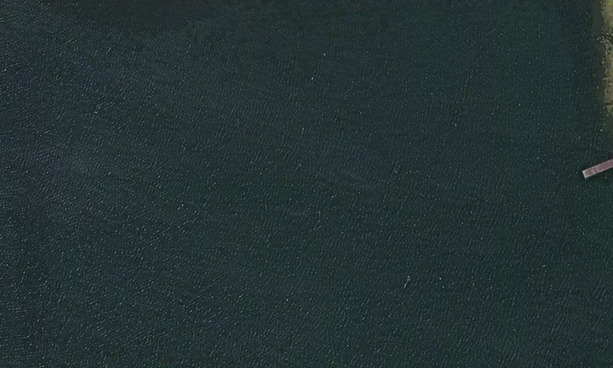 Satelite image of Horseshoe Cove - McNutts Island