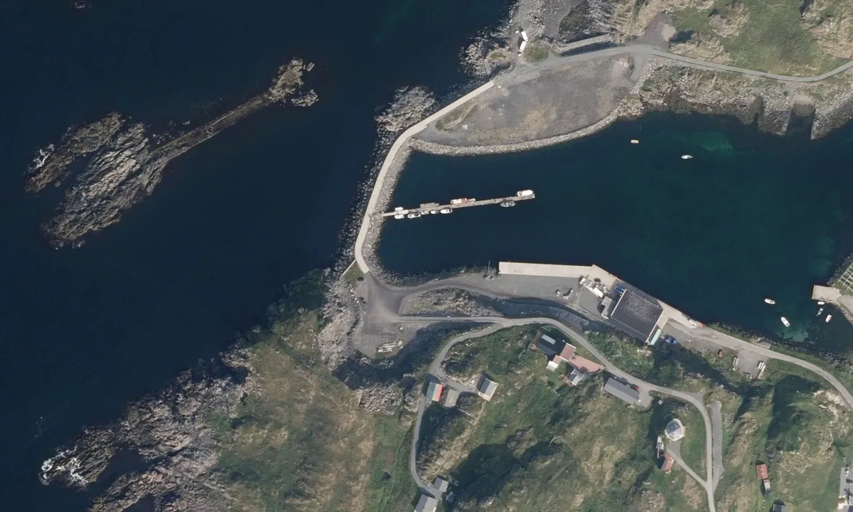 Flyfoto av Hovden