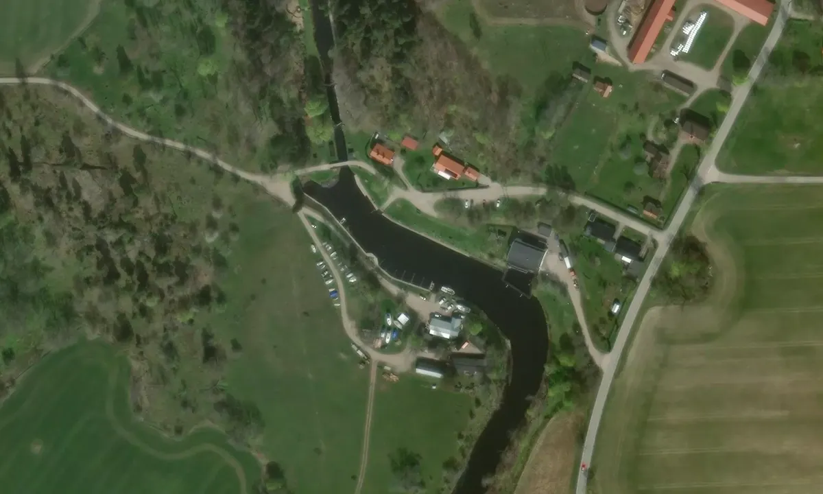 Satelite image of Hovetorp