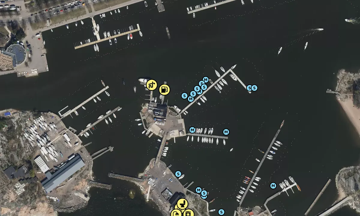 Satelite image of HSS Guest Harbour