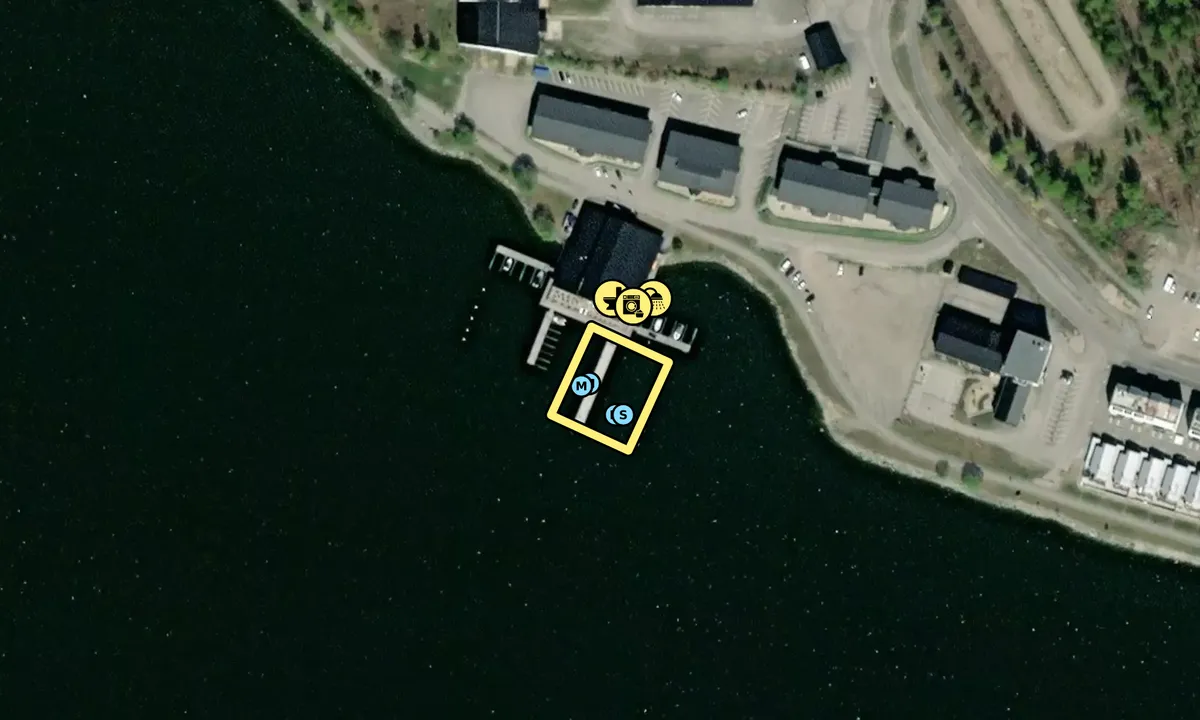 Satelite image of Hudiksval Spiren