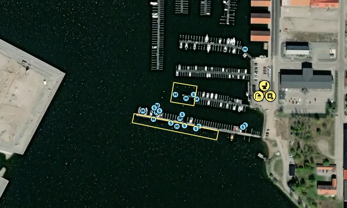 Satelite image of Hudiksvall