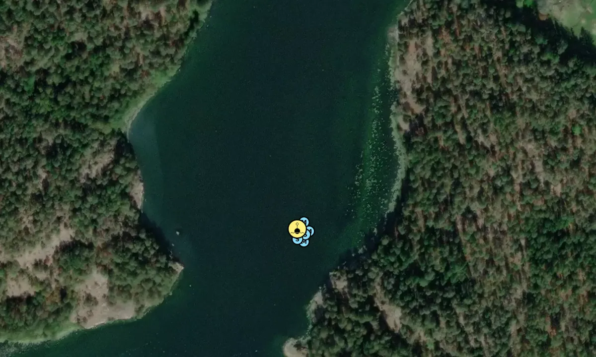 Satelite image of Hulöhamn - SXK S:t Anna bouy
