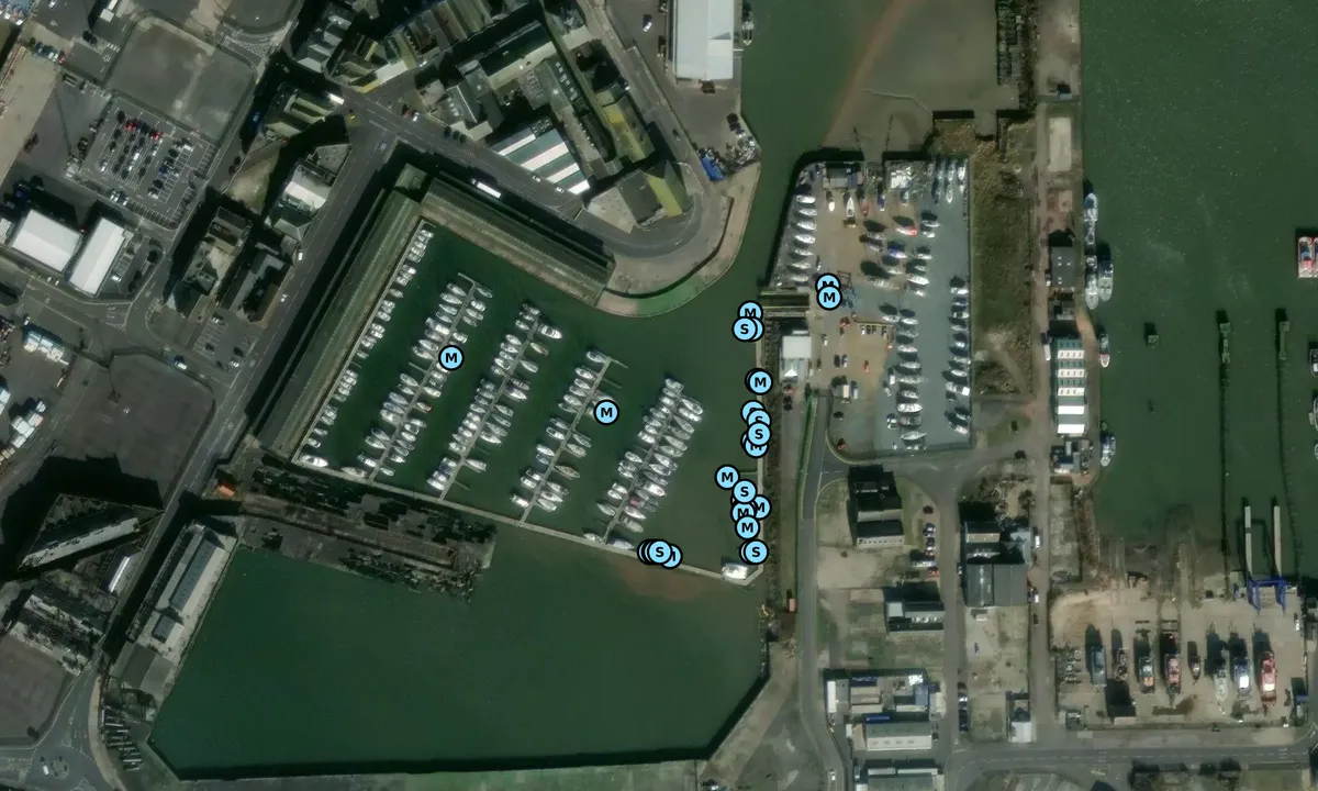 Satelite image of Humber Cruising Association - Grimsby