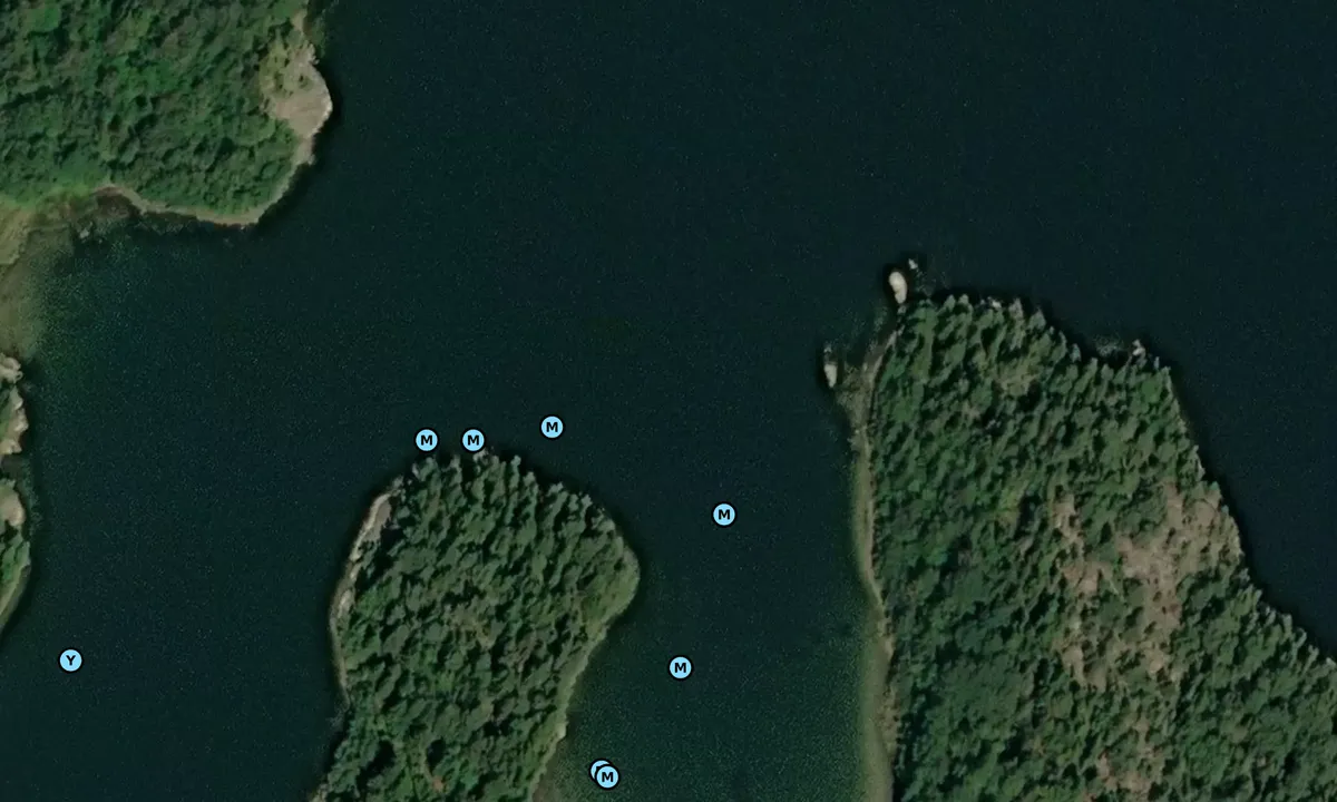 Satelite image of Hummelön