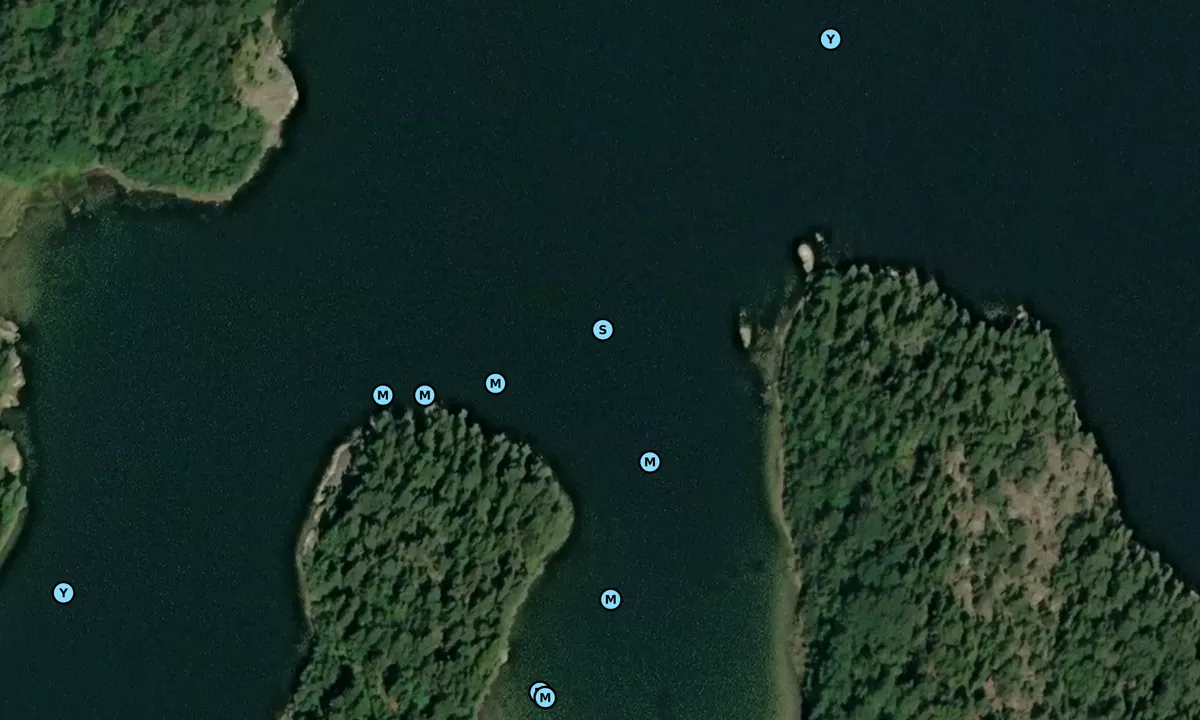 Satelite image of Hummelön