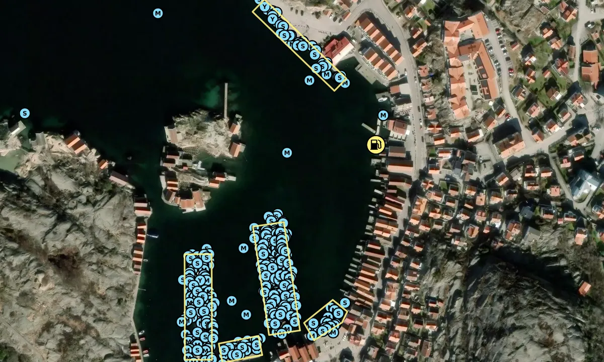 Satelite image of Hunnebostrand