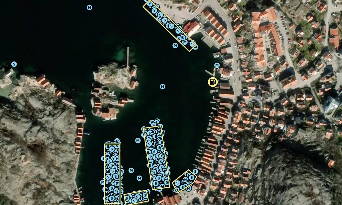 Satelite image of Hunnebostrand