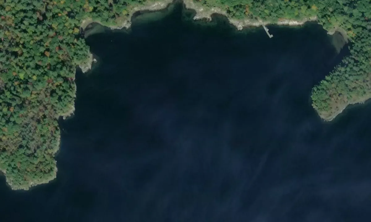 Satelite image of Hunter Bay - Westport