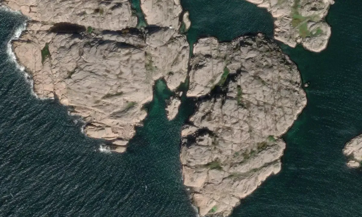 Flyfoto av Huöarna