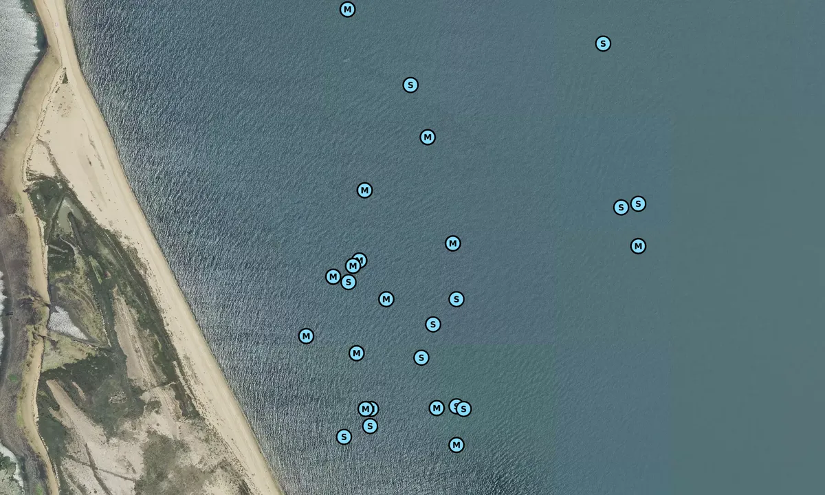 Satelite image of Hurst Castle