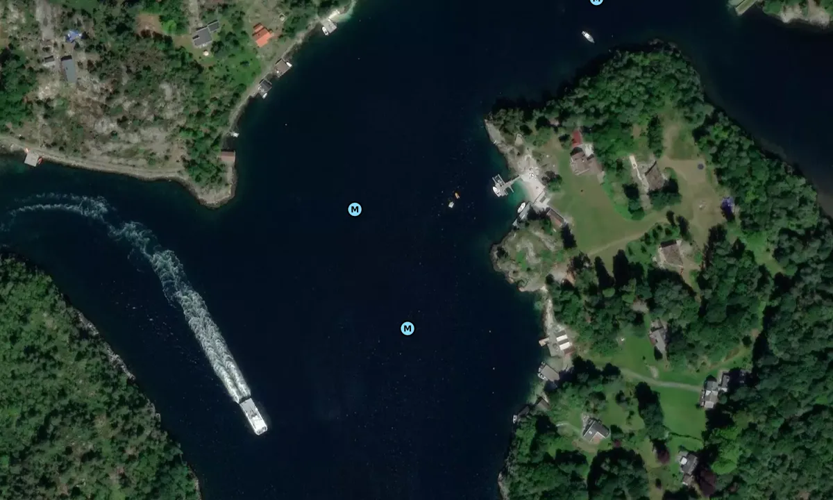 Satelite image of Husabøvågen