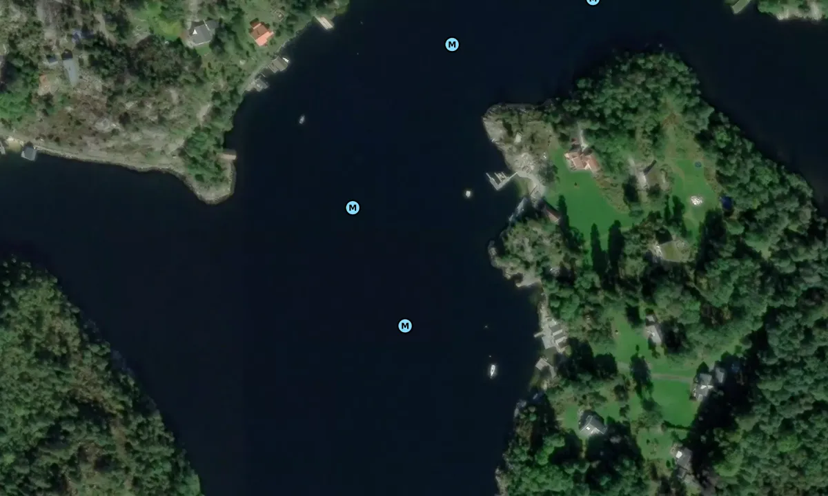 Satelite image of Husabøvågen