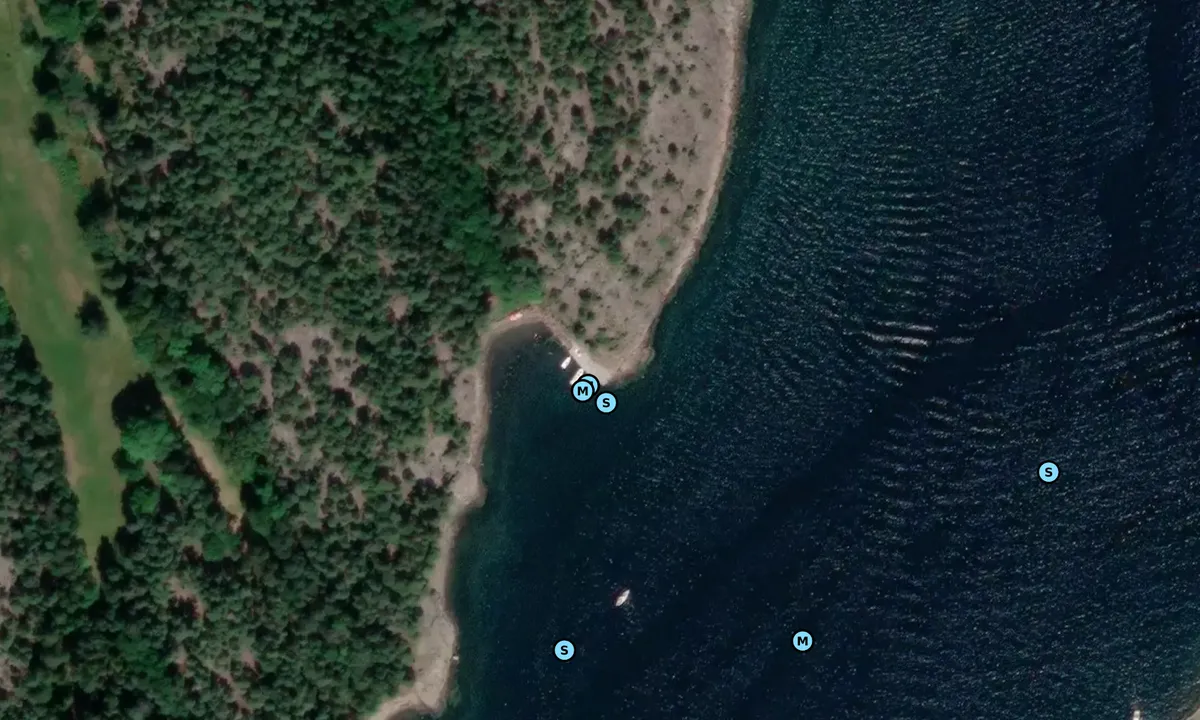 Satelite image of Hvaløy