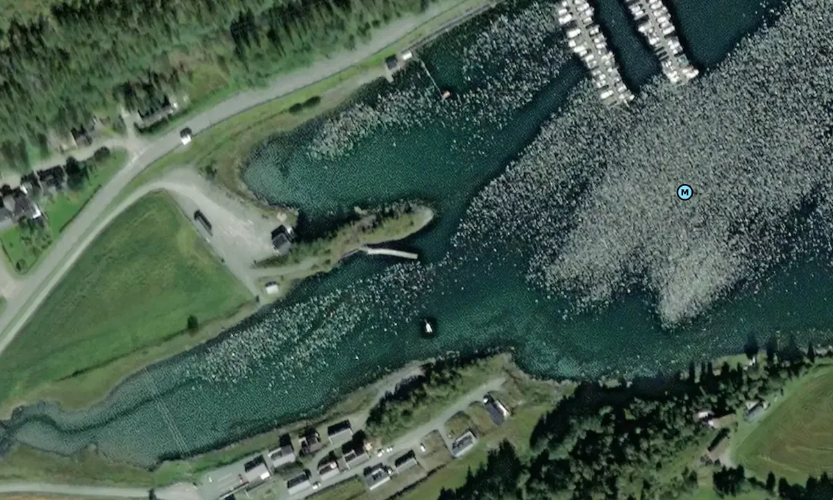 Satelite image of Hyndøyvågen Marina