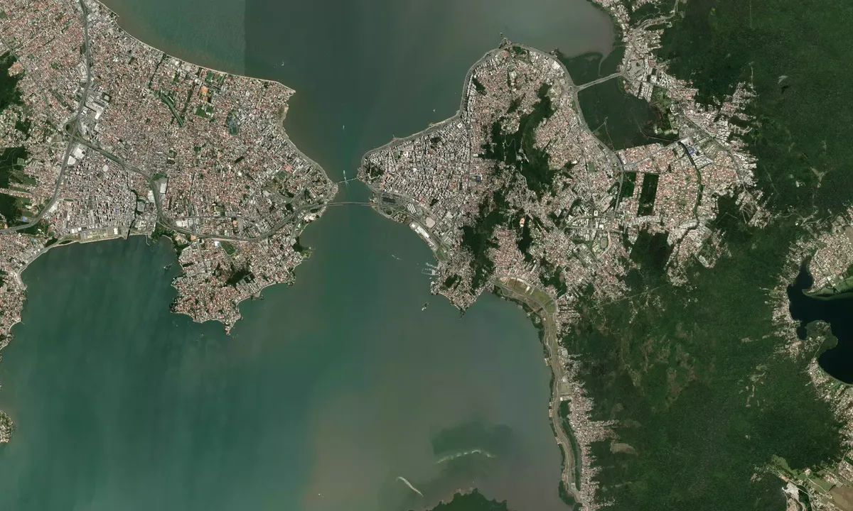 Flyfoto av Iate Clube de Santa Catarina Veleiros da Ilha