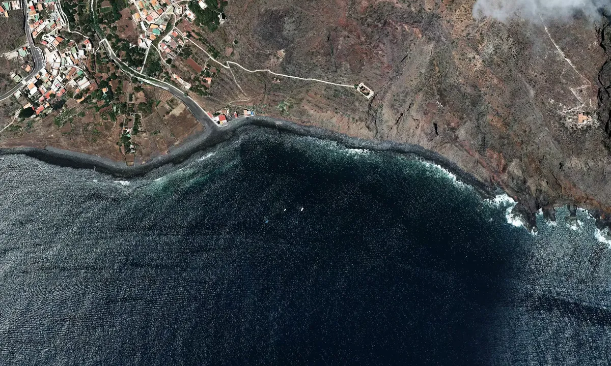 Flyfoto av Igueste De San Andrés