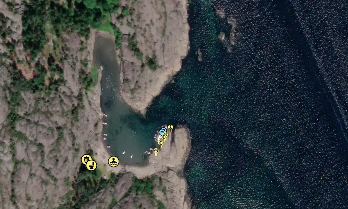 Satelite image of Ildverket - Paradisbukta