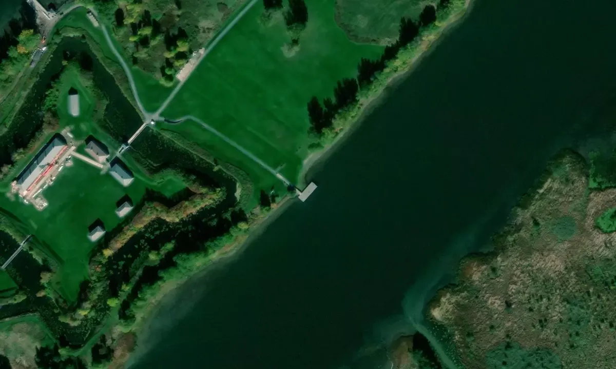 Satelite image of Ile aux Noix Public Dock