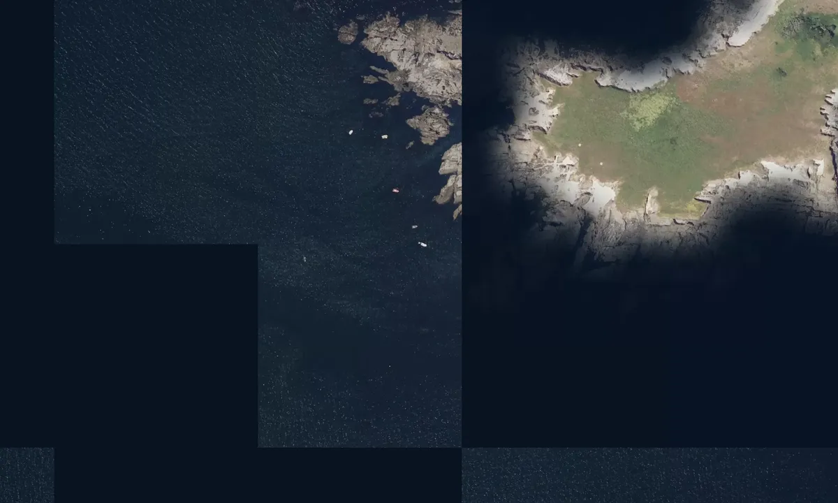 Flyfoto av Île Dumet