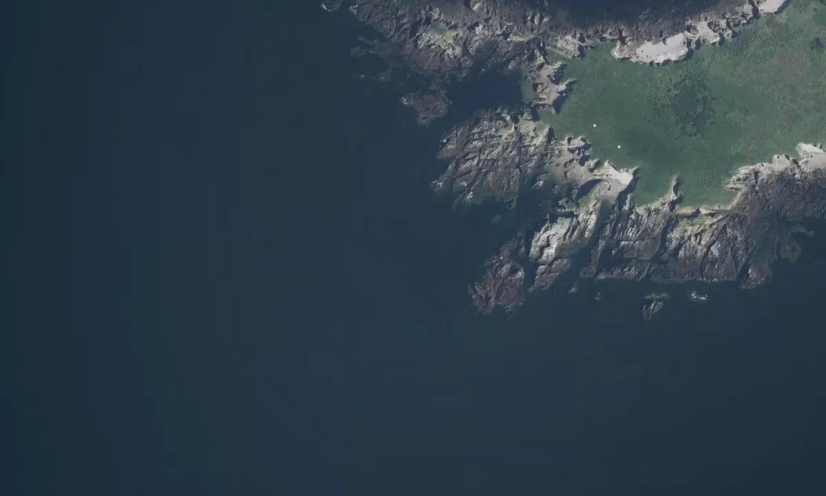 Satelite image of Île Dumet