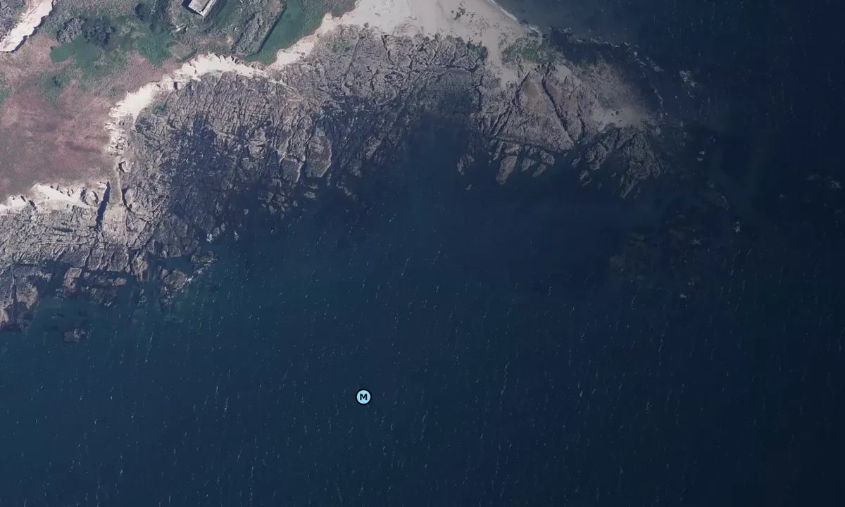 Satelite image of Île Dumet - Piriac-sur-Mer