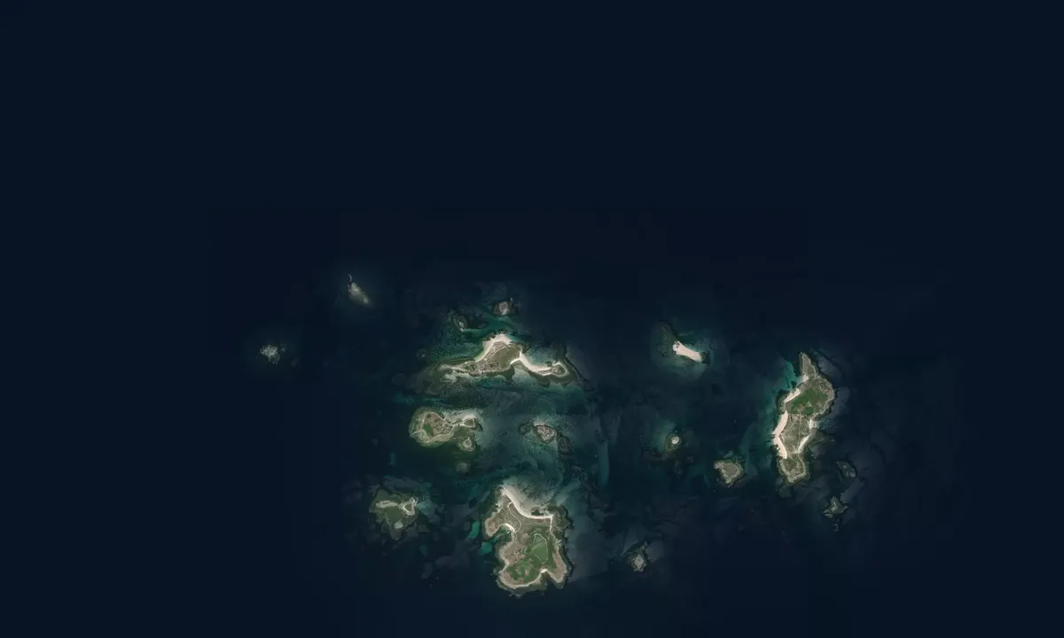 Flyfoto av Iles De Glenan