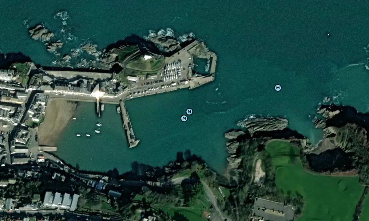 Satelite image of Ilfracombe (outer harbour)