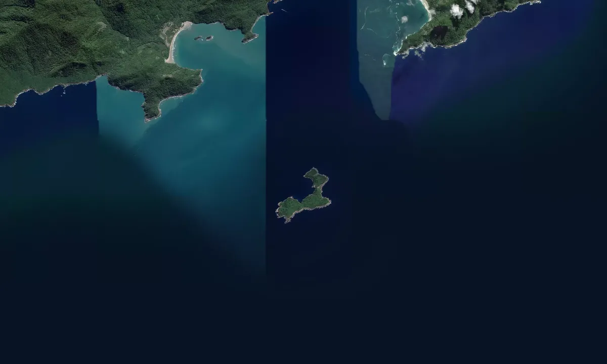 Flyfoto av Ilha de Jorge Grego