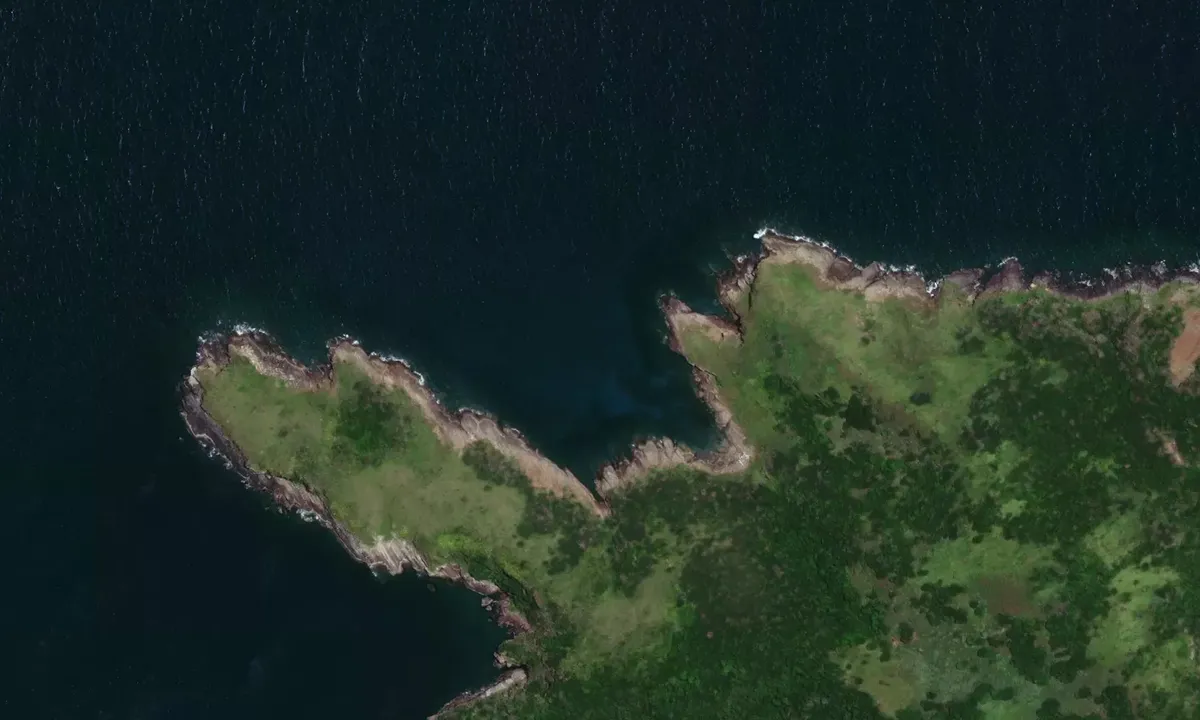 Satelite image of Ilha do Papagaio (N)