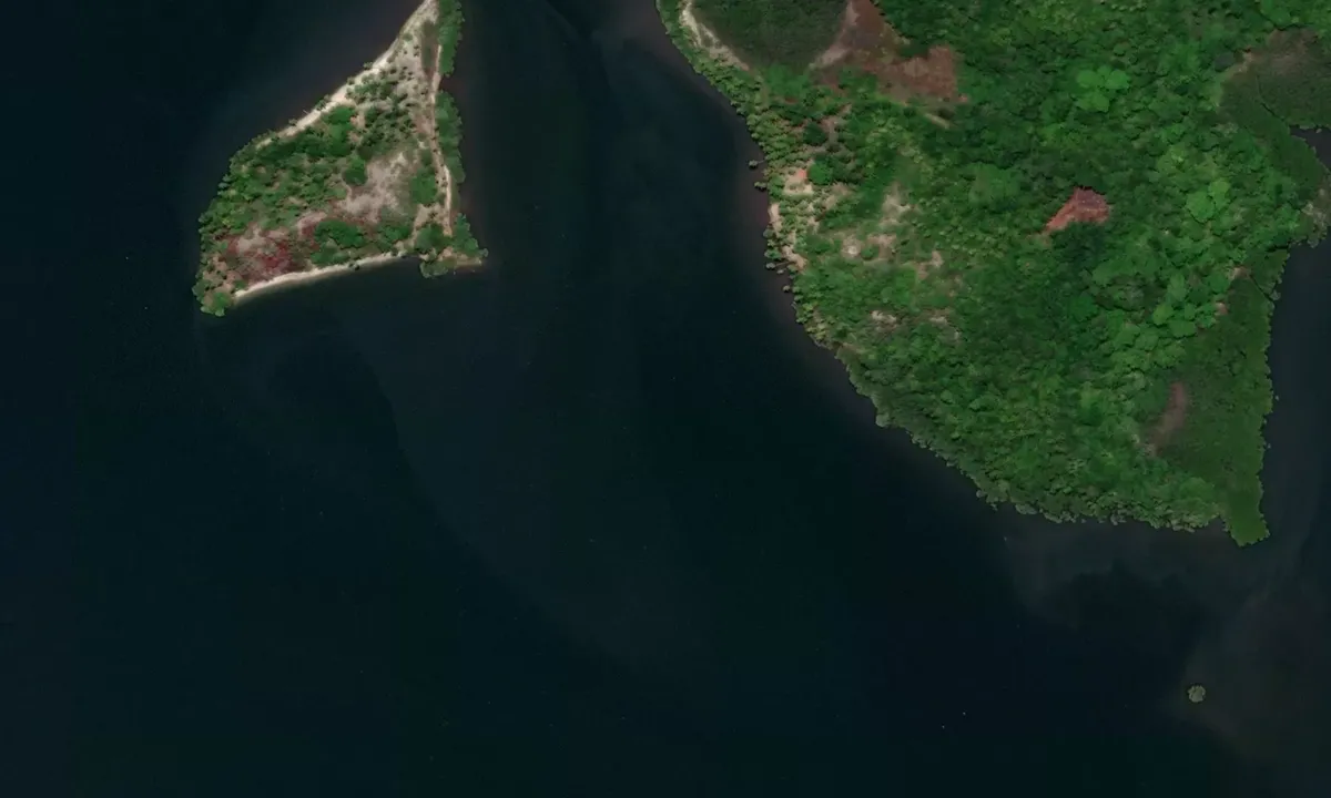 Flyfoto av Ilha dos Tatus