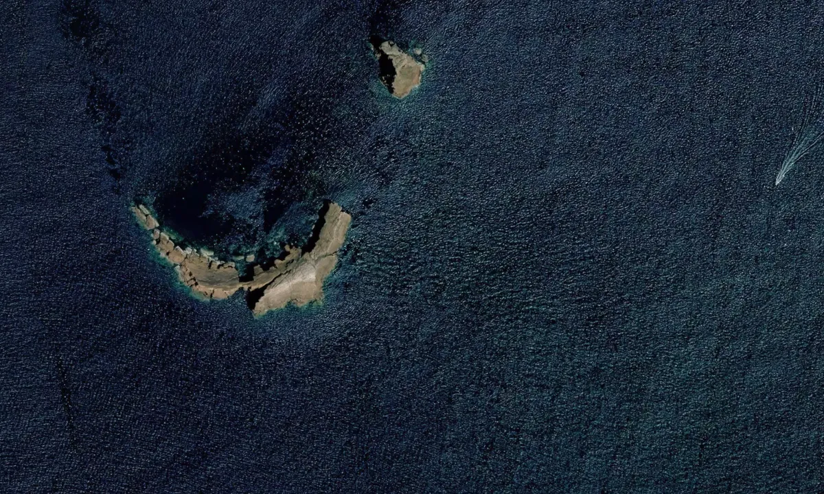 Flyfoto av Ilhéu Deitado