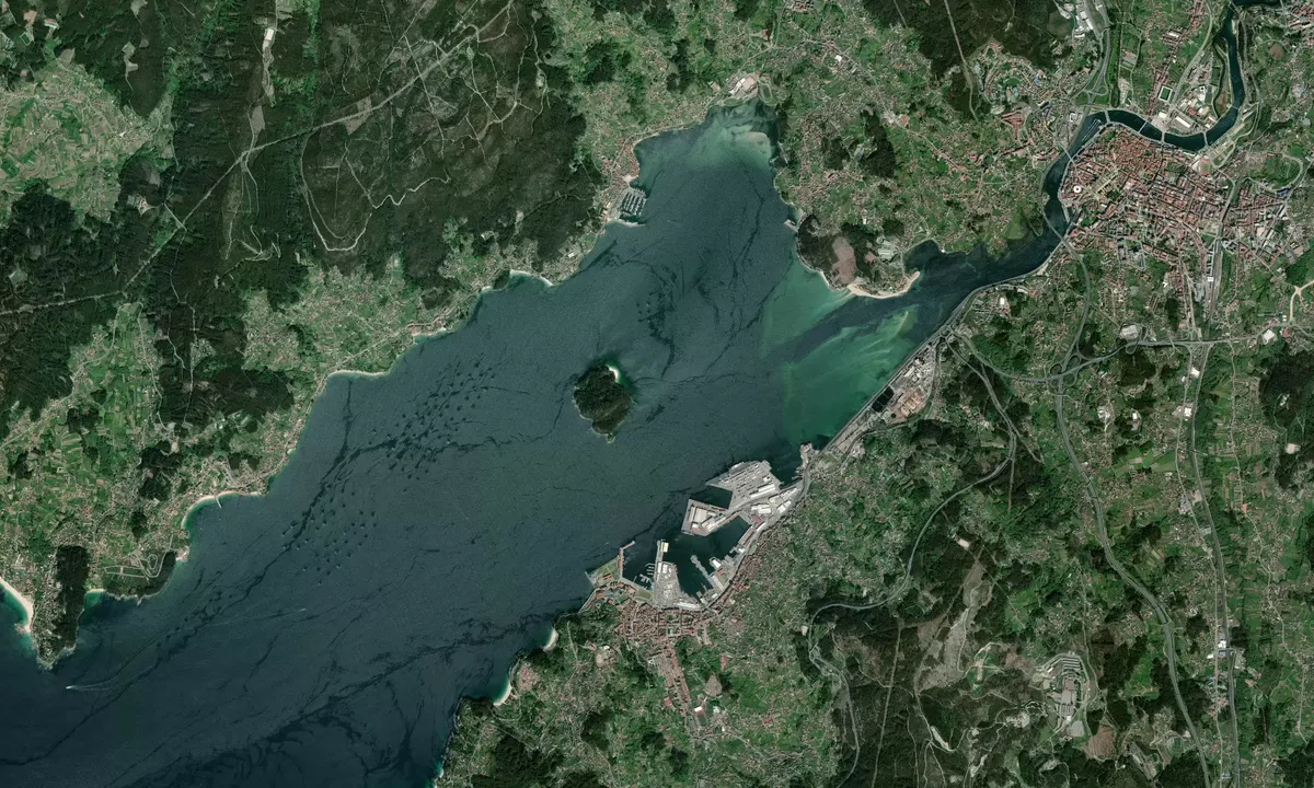 Flyfoto av Illa de Tambo