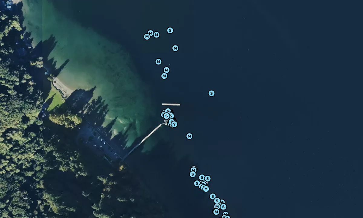 Satelite image of Illahee State Park