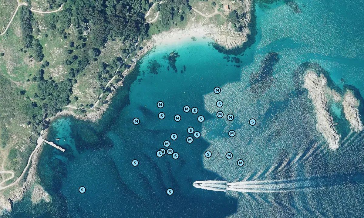 Satelite image of Illas Atlanticas de Galicia
