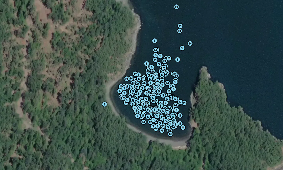 Satelite image of Inati Bay