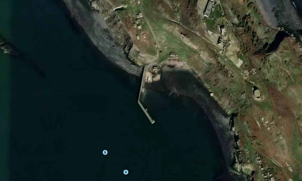 Satelite image of Inchkeith Harbour