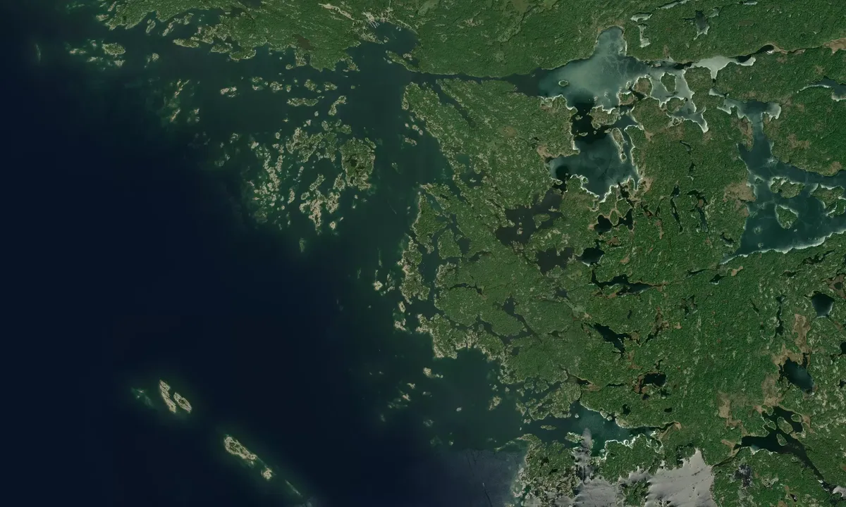 Flyfoto av Indian Harbor