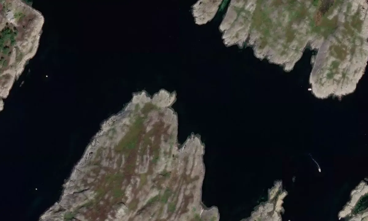 Satelite image of Indre Lindøy