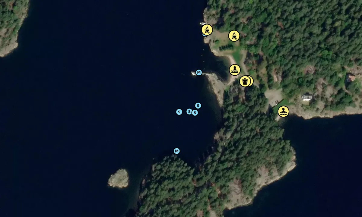 Satelite image of Indre Stølen