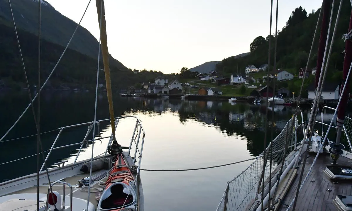 Indrefjorden: Området er god egna for padling