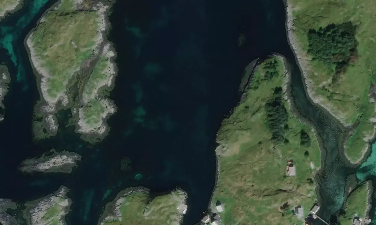 Satelite image of Indrevær