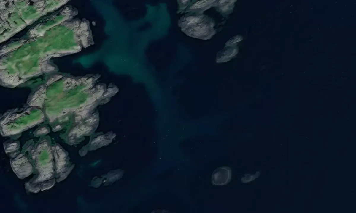 Satelite image of Ingvaldsøvna