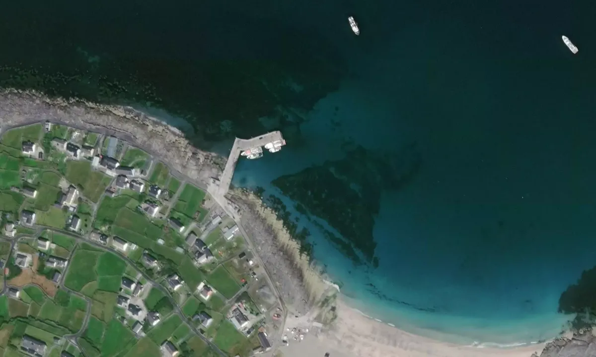 Flyfoto av Inisheer