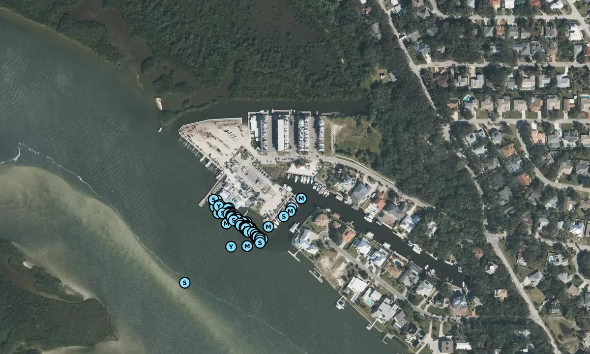 Satelite image of Inlet Harbor Marina