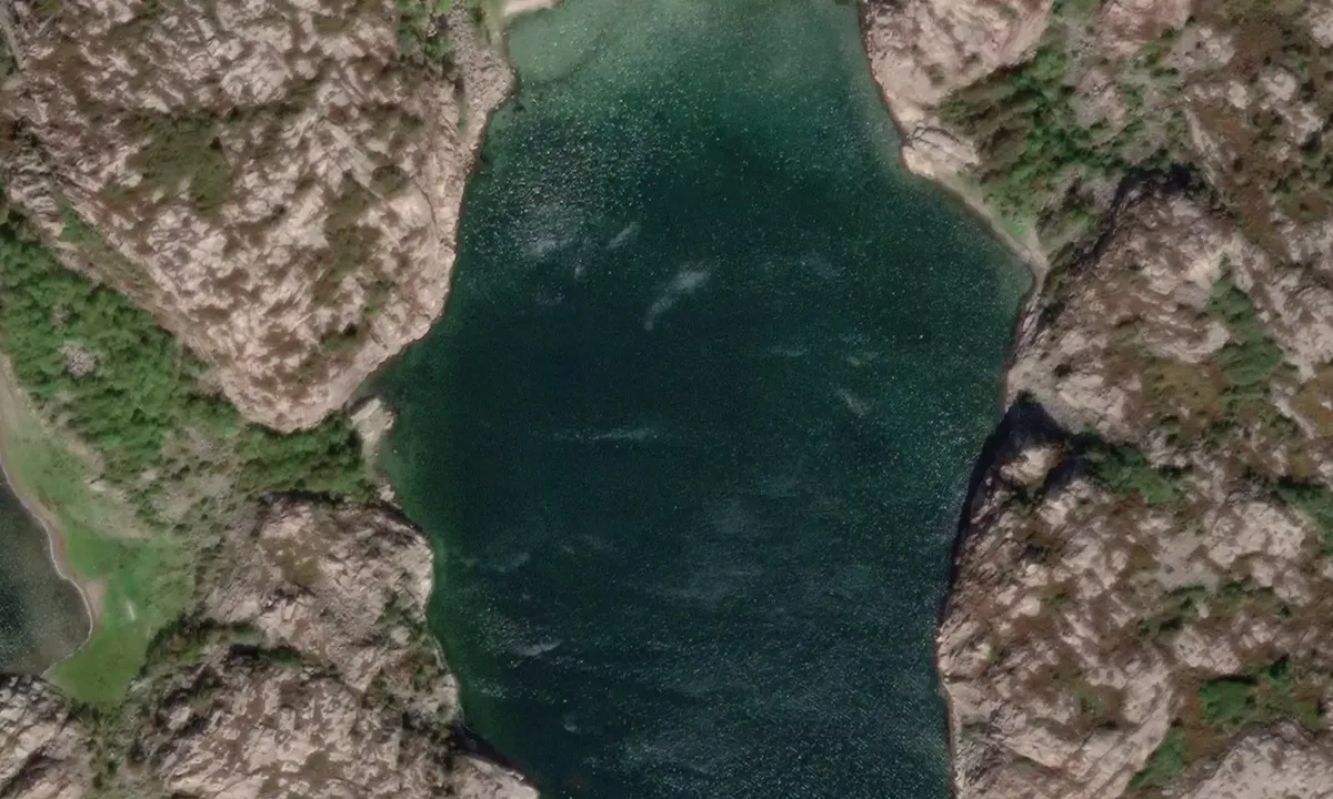 Flyfoto av Inner Näverkärrsviken